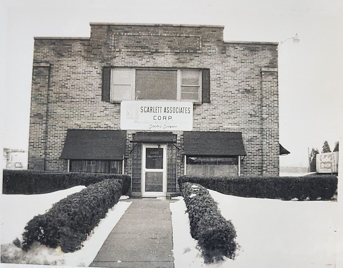 The original Scarlett Associates Corp. building