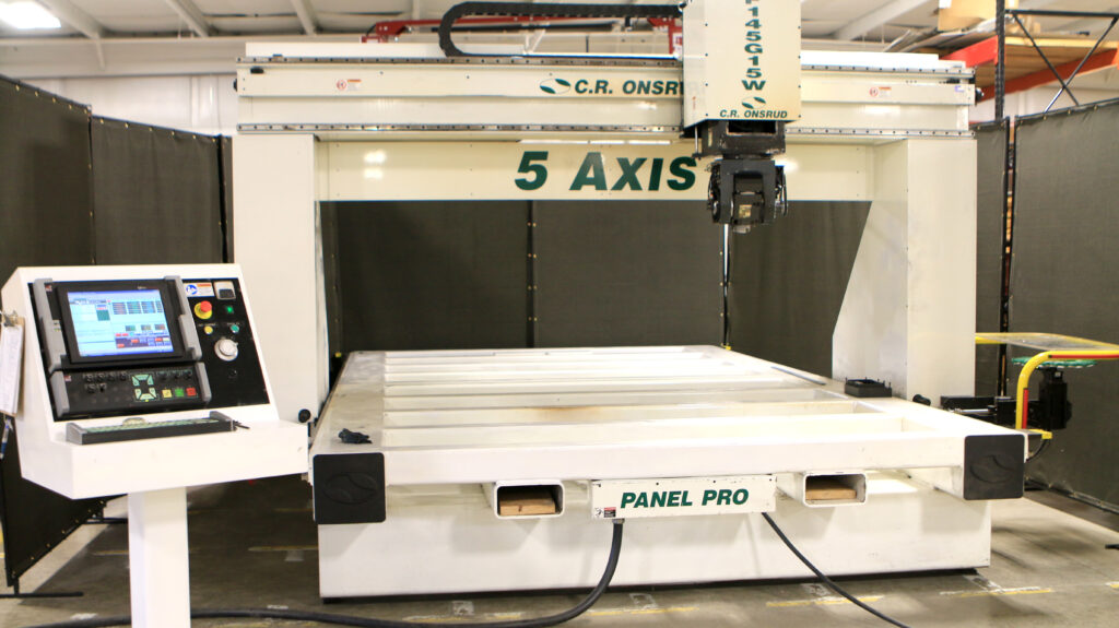 C.R. Onsrud Model F145G15W10 5-Axis